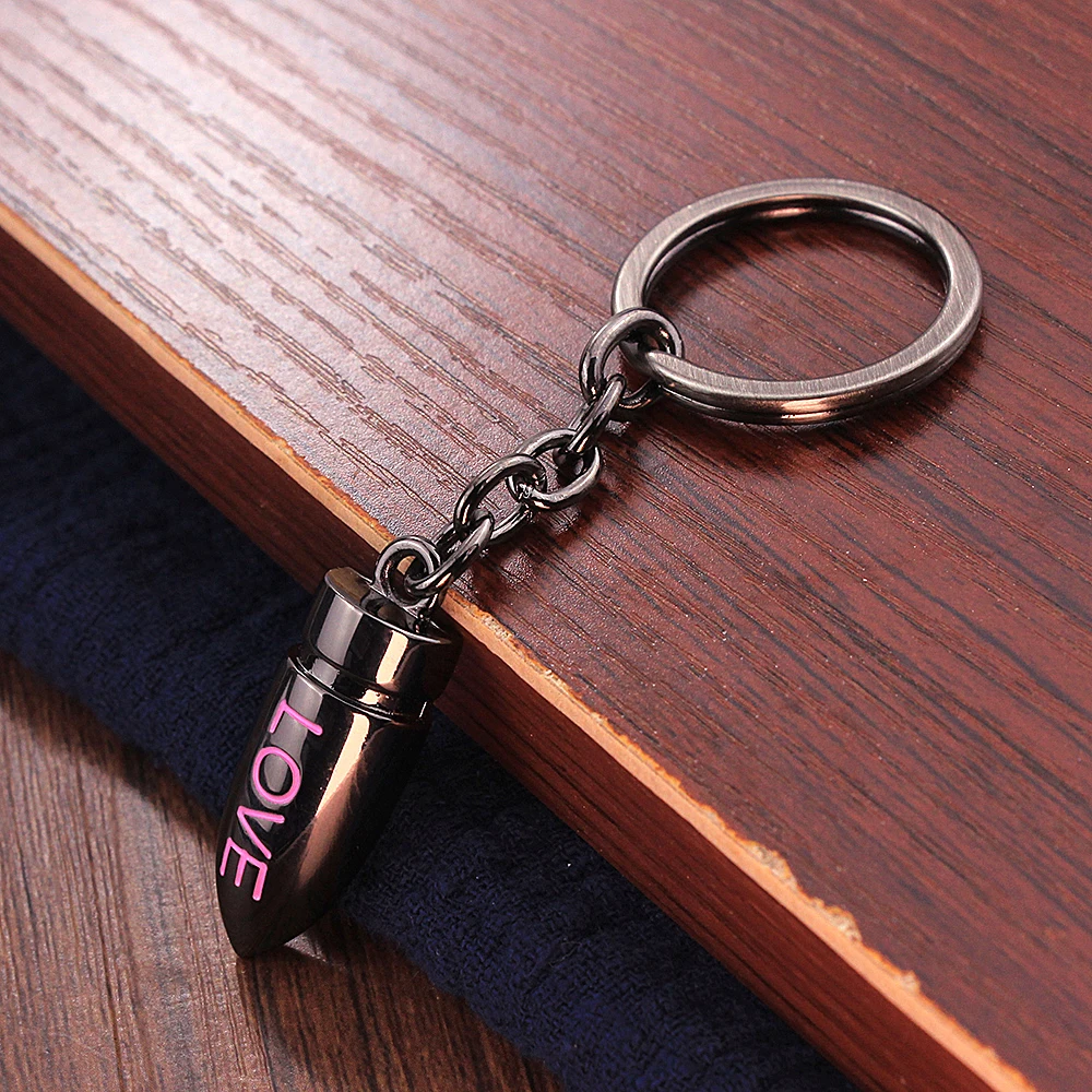 Vicney модная пуля, брелок, брелок с цепочкой "Love", послужат прекрасным подарком для друзей Мода стильный брелок для ключей для влюбленных брелок для ключей