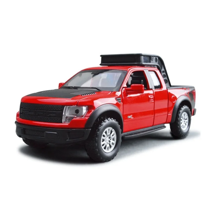 Ford F150 Raptor Truck Pick up Alloy Car Model Die cast Toysin