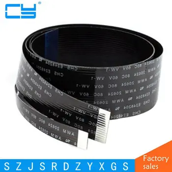 

FPV FPC Ribbon Flat Cable 0.5mm Pitch 20Pin for HDMI HDTV FPV Multicopter Aerial Photography 5 10 20 30 50 80 100cm