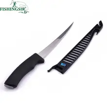 Stainless Steel Blade Fillet Fish Knife Fishing Camping Hunting Small Tool w/ Sheath 3 Size 4″/6″/9″