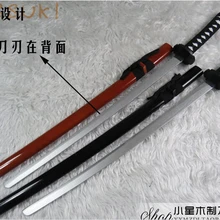 Touken Ranbu Online imanotsurugi катана, деревянная 100 см длинные Косплэй макет самурайского меча