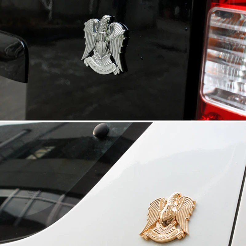 DSYCAR 1 шт. 3D металлический Орел автомобильный боковой крыло задний багажник эмблема значок наклейки для JEEP Dodge BMW Nissan Audi VW Ford Honda