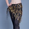 Women Belly Dance Hip Scarf Tribal Fringe Sequins Triangle Tassel Hip Scarves Bellydance Accessories  12 Colours ► Photo 3/6