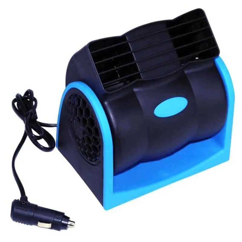 

12V New Creative Car Vehicle Truck Air Cooling Fan Adjustable Silent Cooler Speed With Car Chagrer Plug Cable Free Shipping