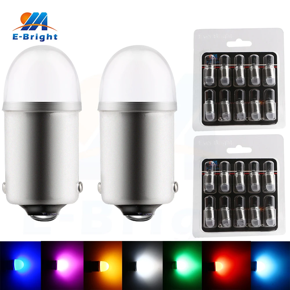 Комплект из 2 предметов на возраст 1 Ш 53 57 BA9S 3030 светодиодные лампы 12V тормоза