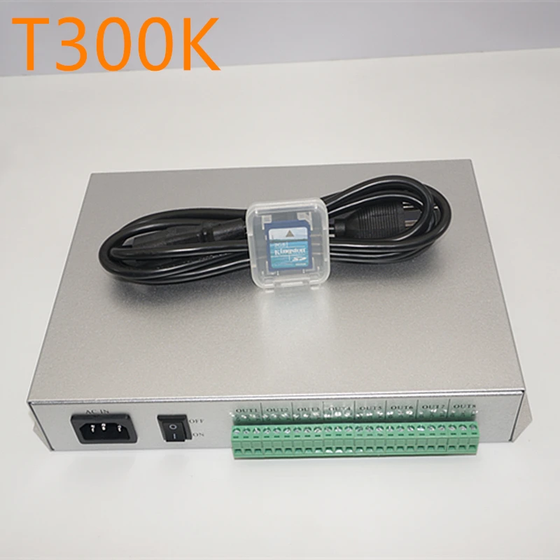 Светодиодный T1000S/K1000C/T4000S/T300K RGB контроллер для WS2812B WS2811 WS2813 2815 TM1804 LPD6803 каких-либо IC цветная(RGB) светодиодная полоска DMX контроллер