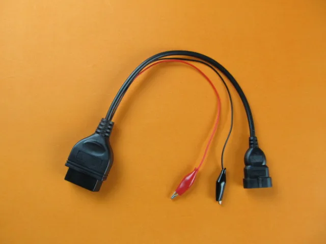 

obd2 car cable for fiat 3 pin to obd ii 16pin FEMALE Diagnostic Cable Car Connector for Fiat 3Pin