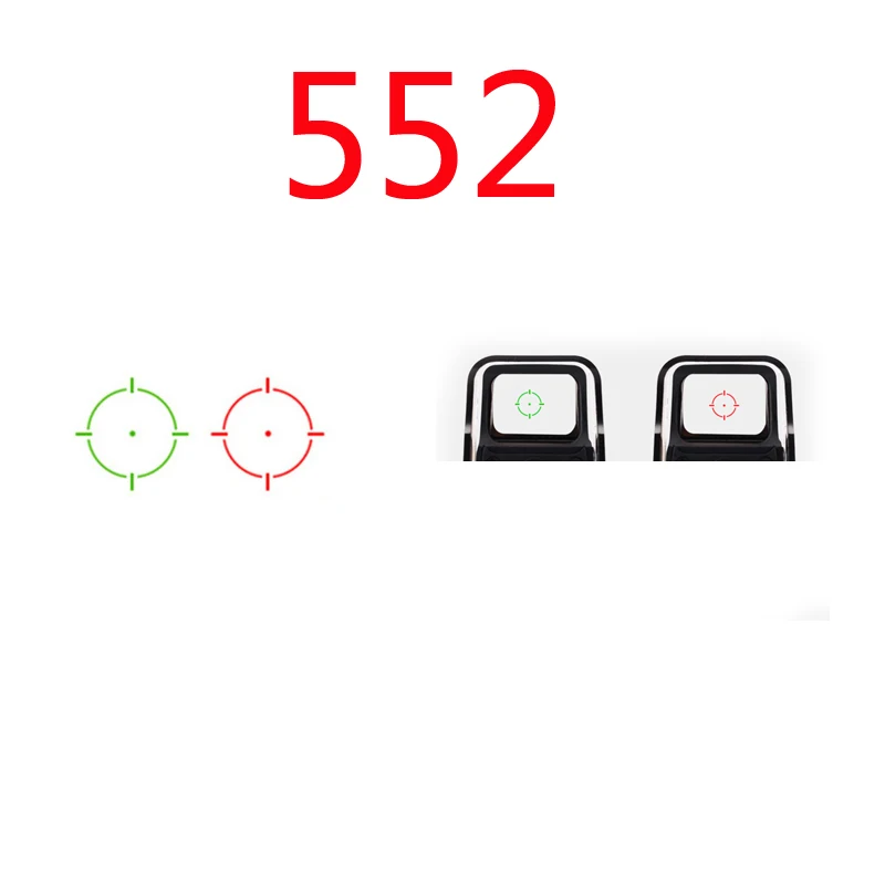 552 Red Dot Reflex Holographic sights Collimator Sight for airsoft