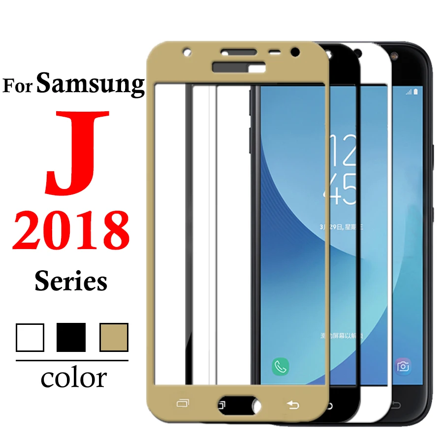 Для samsung galaxy j7 защита экрана на samsang j3 j8 j6 j2 pro j4 prime 2018 защитная пленка из