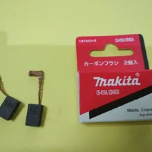 1 пара оригинальных угольных щеток Makita для электродвигателей CB458 CB459 CB460 CB461 GA4534 GA4530 шлифовальная машина 6x9x13 мм