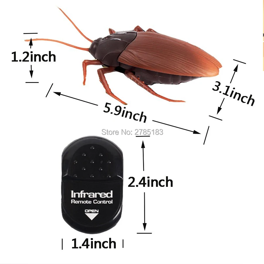 Инфракрасный фонарь RC пульт дистанционного управления тараканов муравей, новинка электрическая игрушка на радиоуправлении выглядят настоящие Шутки Игрушки Насекомые шутка страшилка жуки вечерние игрушки