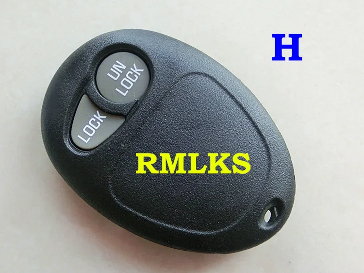 RMLKS Брелок дистанционного управления чехол подходит для XL 2500 2 3 4 5 6 кнопки дистанционного ключа крышка - Название цвета: H