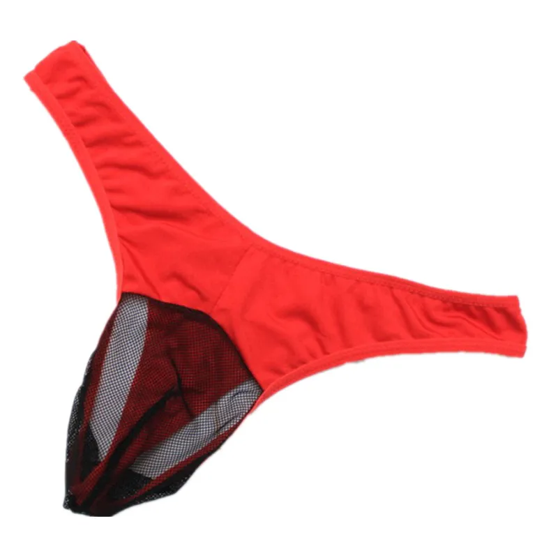 Sexy Lingerie Gay Men Sexy Thongs Mens Thin Sheer Seamless G string