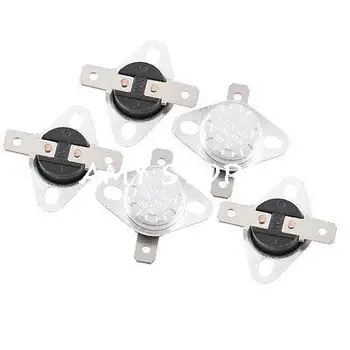 

10PCS 100C/105C/110C/115C/120C/125C/130C/150C NO Normal Open Thermostat Temperature Thermal Switch KSD301 250V 10A