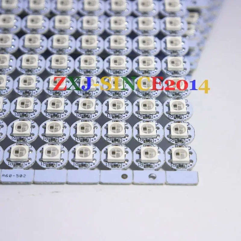 100 шт. WS2812B SK6812 WS2812 светодиодный чип и радиатор 5050 RGB-образная пиксельсветильник