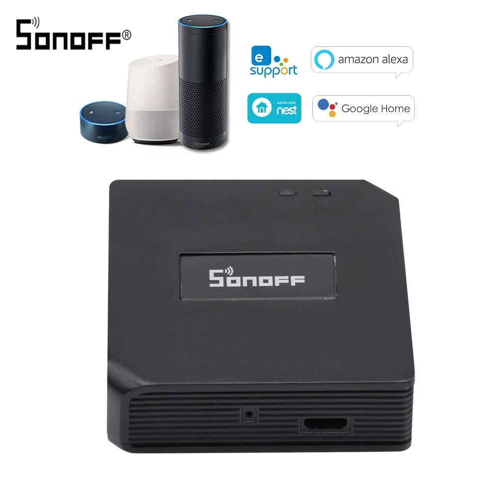 

Sonoff RF Bridge WiFi 433 MHz Replacement Smart Home Automation Universal Switch Intelligent Domotica Wi-Fi Remote RF Controller