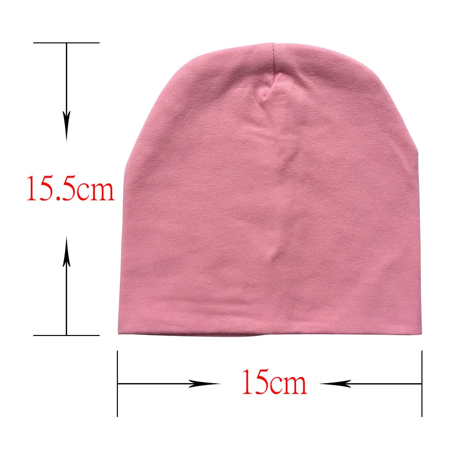 Spring Autumn Cotton Newborn Baby Hat Girl Boy Cap Newborn-2years Old Kids Beanie Cotton New Casual Children Pompom Cap
