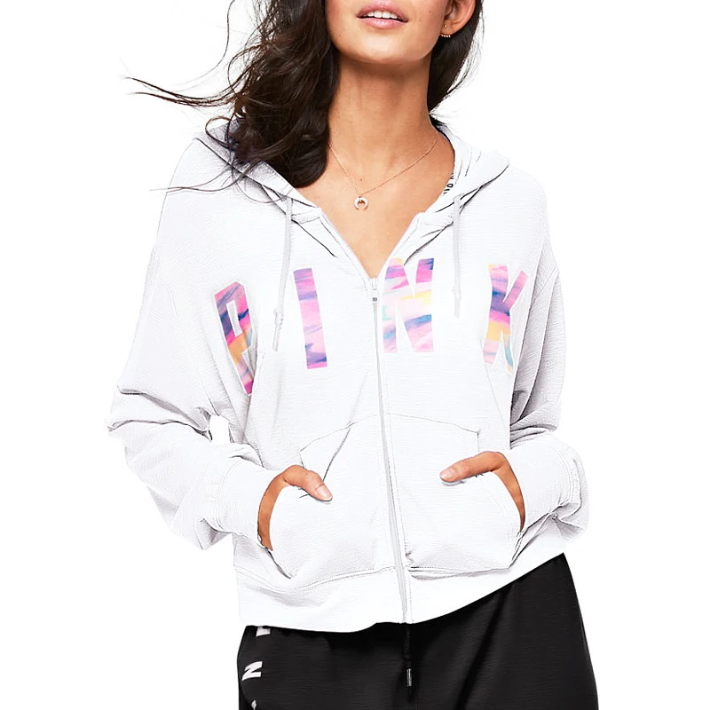 VS Love Pink Hoodies Women Sweatshirt bt21 ariana grande monsta x blackpink ikon kpop bts tops sudadera femme plus size hoodie Hoodies