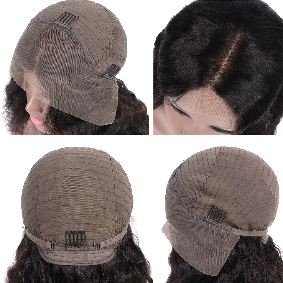 Beaufox Bob Wig Short Lace Front Human Hair Wigs Wavy Wig Pre Plucked Natural Hairline 150% Indian Remy Hair Lace Front Wig Bob (2)