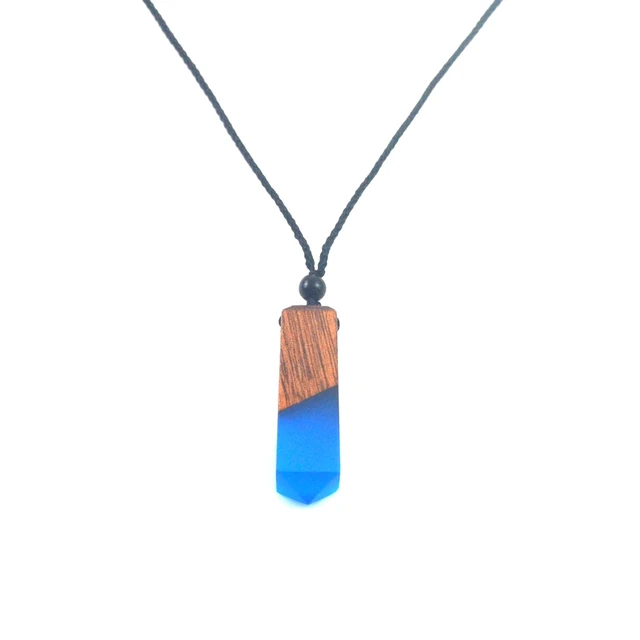 Serie colgante de madera antigua, joyería de regalo para mujeres y hombres, collar de joyería de moda hecho a mano Serie colgante de madera antigua, joyería de regalo para mujeres y hombres, collar de joyería de moda hecho a mano