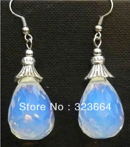

Stunning SriLanka blue Moonstone Teardrop Beads Earring