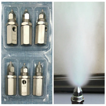 

30 60 80 spray degree Ultrasonic Fine Mist Nozzle, Air atomizing nozzle, Coal mine dedusting dry fog ultrasonic nozzle spray
