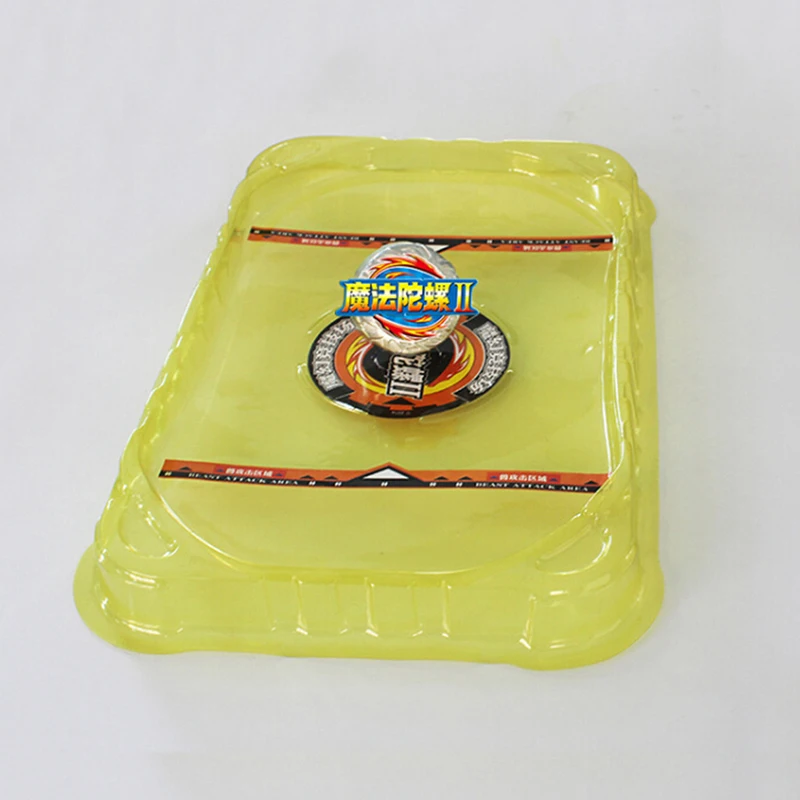 

Funny Big Bey Stadium Attack Battle Top Plate Combat Arena Black Blue Stadium J1 Bey for Kids Children
