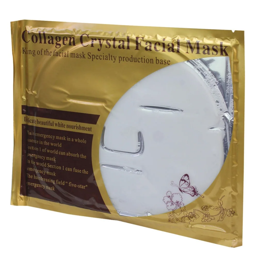

Ange Aile Collagen Crystal Facial Mask Anti Wrinkle Anti Aging Facial Mask Face Masks Women Skin Lifting Firming 5Pcs or 10pcs