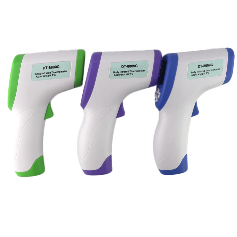 Beste Digitale Non Contact Thermometer Ir Infrarood Body Voorhoofd Guntemperature Meter 32C ~ 43C 90 109.4 F Voor Kids huishouden