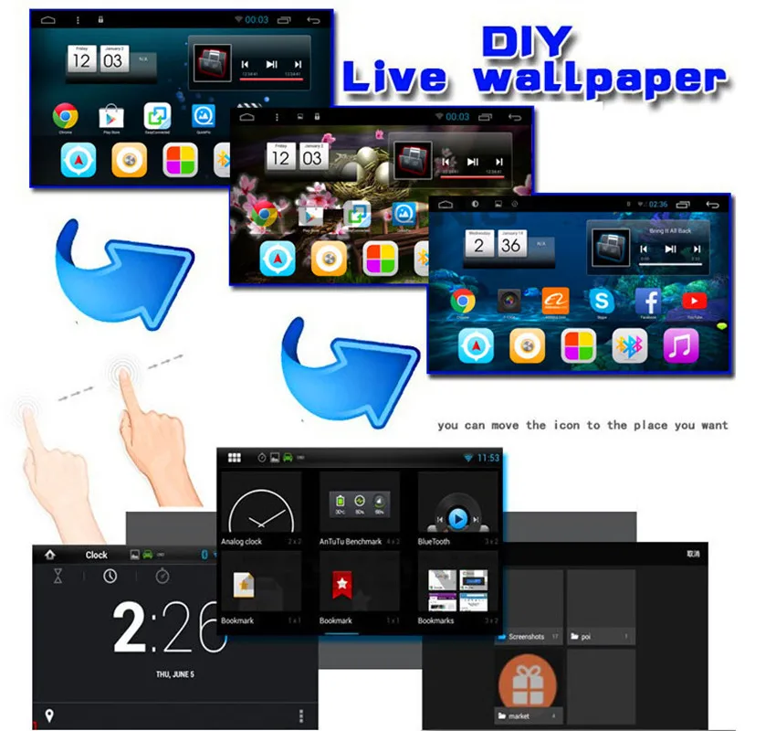 Excellent 10.2inch 2.5D 8 Core 2G+32G Android Car DVD Player for Hyundai Tucson IX35 2019 2018 CAR GPS navigation autoradio stereo BT WIFI 7