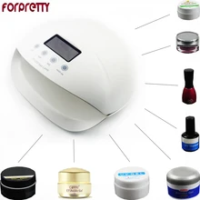 УФ лампа 50 Вт Светодиодная лампа для ногтей Secador Cabine Гель-лак Lampara гвозди Маникюр автоматический таймер синхронизации Oje отверждения осветительные приборы электронные инструменты