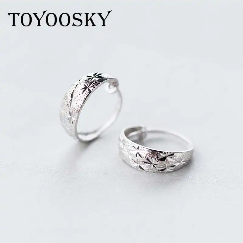 925 Стерлинговое Серебро небо звезды кнопки уши сладкий женский темперамент ухо кольцо уши джокер маленькие чистые свежие модные серьги обр...