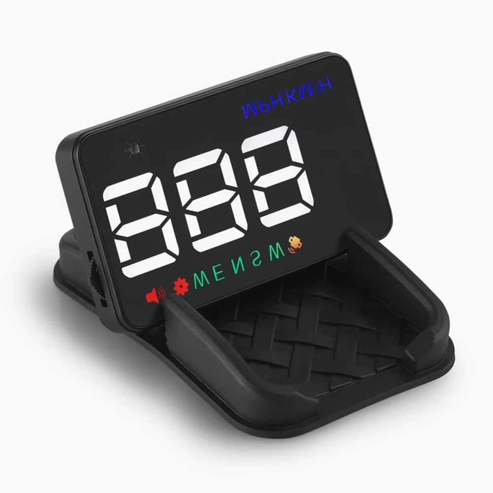 

GLCC OBD Hud Car Head Up Display 5A Speedometer Windshield Projetor Hud Holder Auto OBD Smart Digital Meter Interior Accessories