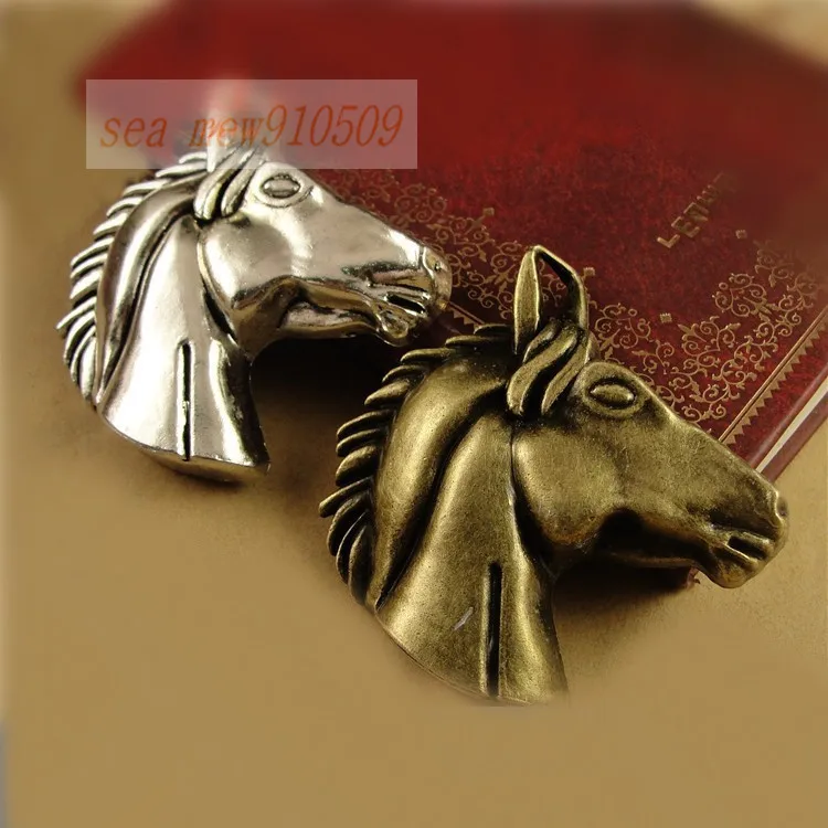 (10 pieces/lot) 51*51MM antique bronze/silver plated vintage style