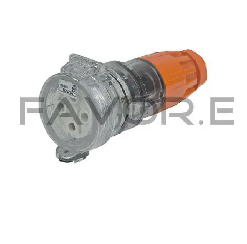 

*20A three phase 4 round pin female plug industrial lead connector 56CSC420