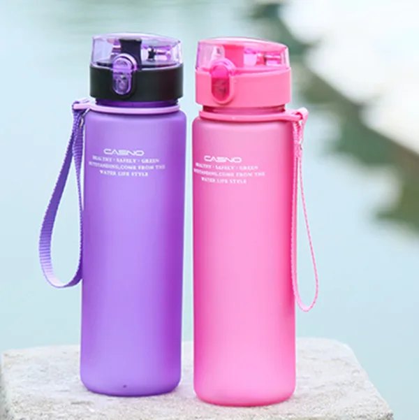 400 مللي/560 مللي ترتد غطاء المياه زجاجة مع حبل دراجة التخييم الرياضية البلاستيك Drinkware بلدي شرب زجاجات مياه شاكر BPA الحرة 400 مللي/560 مللي ترتد غطاء المياه زجاجة مع حبل دراجة التخييم الرياضية البلاستيك Drinkware بلدي شرب زجاجات مياه شاكر BPA الحرة