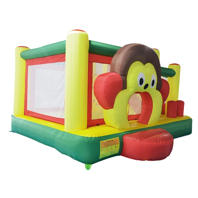 Best price at $587 Cheap Free Shipping By DHL Bounce House Inflatable Trampoline For Sale Bouncer indoor Moonwalk Jumping Bouncy Castle For Kids