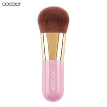 Best Foundation Brush Pink and Green Makeup Brush with Box Fast Make up Brushes Beauty Essential Makeup Tools