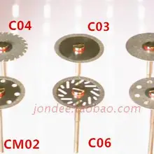 12 шт. стоматологический ультратонкий двухсторонний алмазный режущий диск для разделения полировки керамическая Корона штукатурка или нефрит