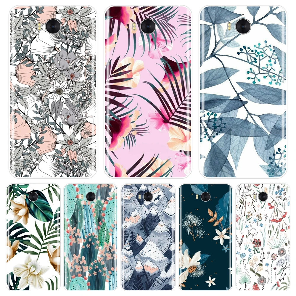 

Cactus Flower Phone Case For Huawei Y5 Y6 Y7 Prime 2018 Y9 2019 Silicone Soft Back Cover For Huawei Y3 Y5 Y6 Y7 2017 II Pro Case