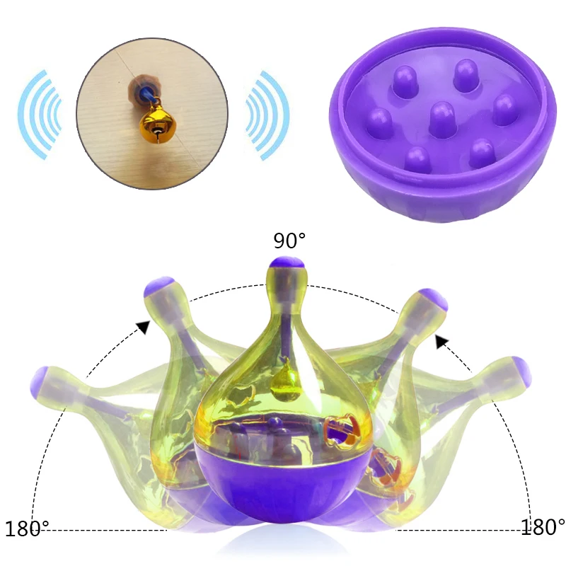 Кошачьи кормушки, пищевой шар, Интерактивная игрушка для питомцев, стакан, умнее, игрушка для кошек, игрушка для игры, мячик, встряхивающий для собак, увеличивает IQ