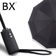 Bachon 125 см большой зонт для мужчин женщин дождь Ветрозащитный зонтик мужские водонепроницаемые полностью автоматические портативный складной зонт зонтик для мужчин и женщин