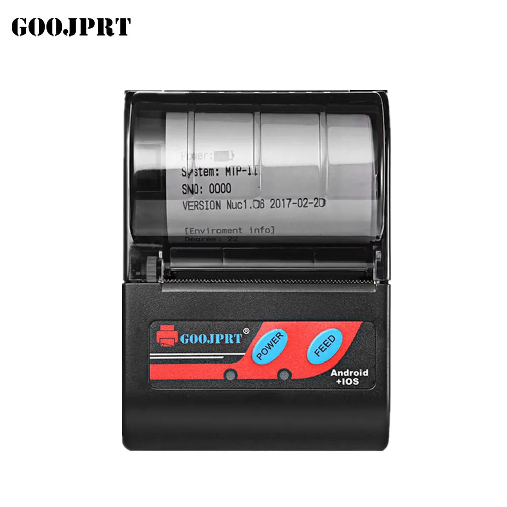 

58mm Mini Bluetooth Android IOS Portable Mobile Thermal Receipt Printer For Windows Andriod