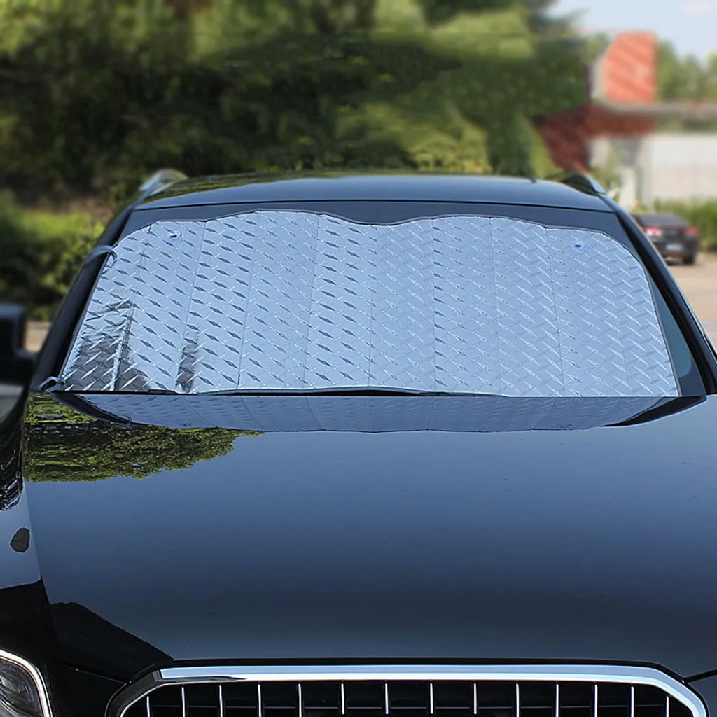 

Car Sunshade Sun Shade Windshield Front Rear Window Film Visor Cover UV Protection Reflector Car-styling Protector