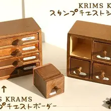 Прекрасный деревянный+ резиновый ящик дизайн украшения штамп 2 вида конструкций 6 компл./лот