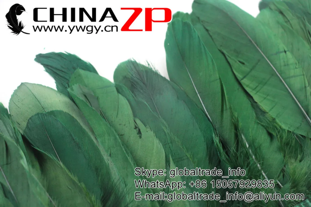 1 Olive Green Goose Nagoire Satinettes Feather Trim for Clothes Decorations (8)