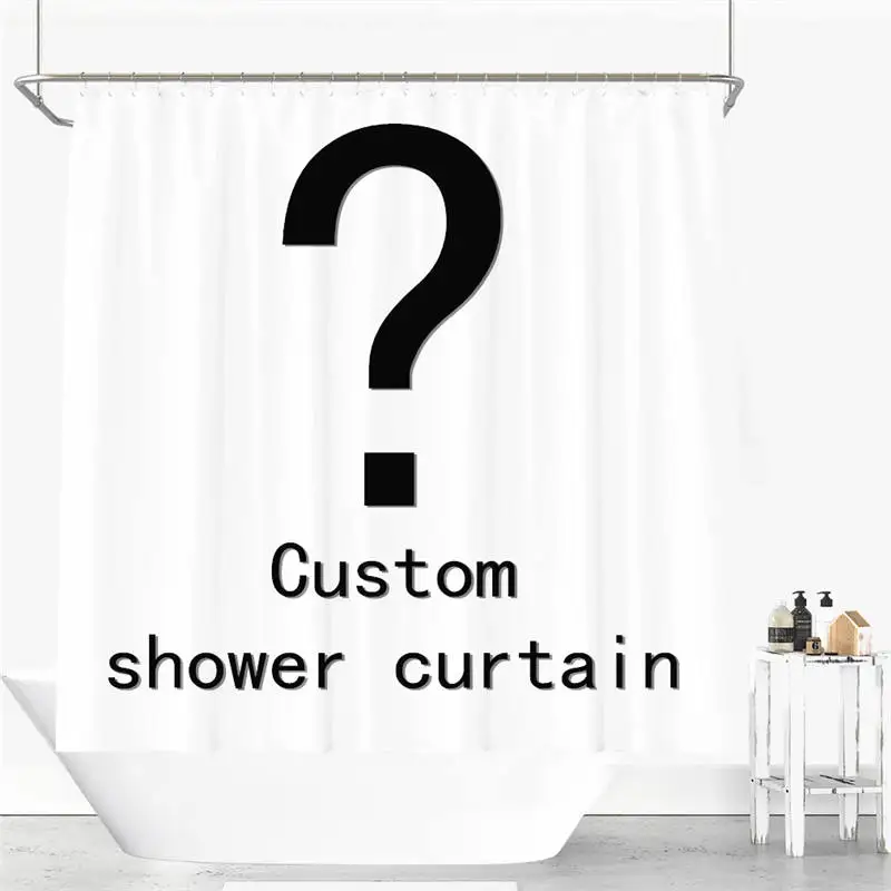 Aliexpress.com : Buy Custom Brand Logo Own Photo Shower Curtain ...