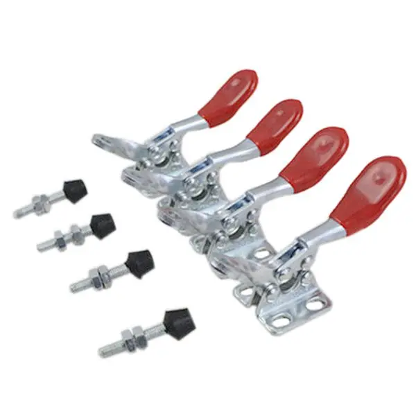 sourcing map Toggle Clamp GH-101-D Vertical Quick-Release Hand Tool 180Kg//396Lbs 2pcs