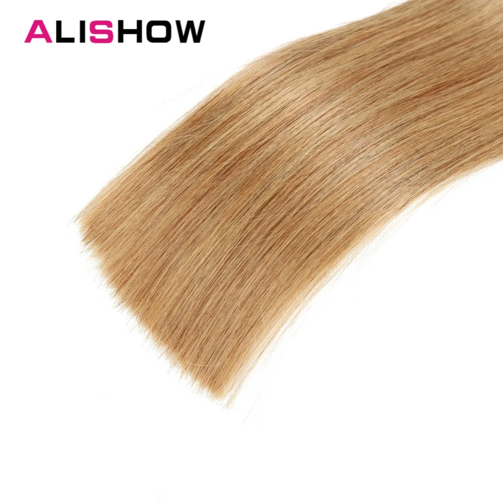 Alishow fusion hair 1 г/локон Remy Предварительно скрепленные я Совет натуральные волосы