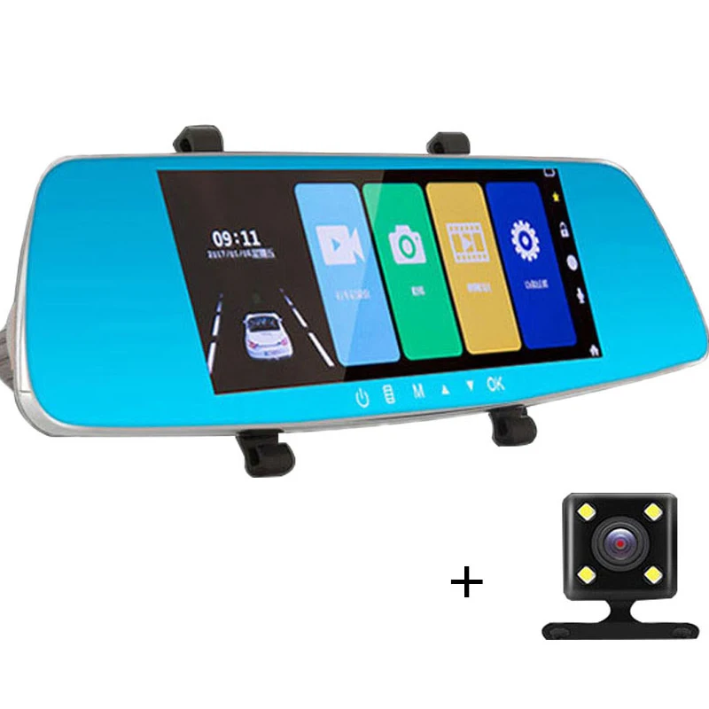 

Ultra-clear Night Vision HD Dash Camera Car DVR Touch Screen Car Camera with Rear Camera Car DVR 150 Wide-angle Driving Recorder